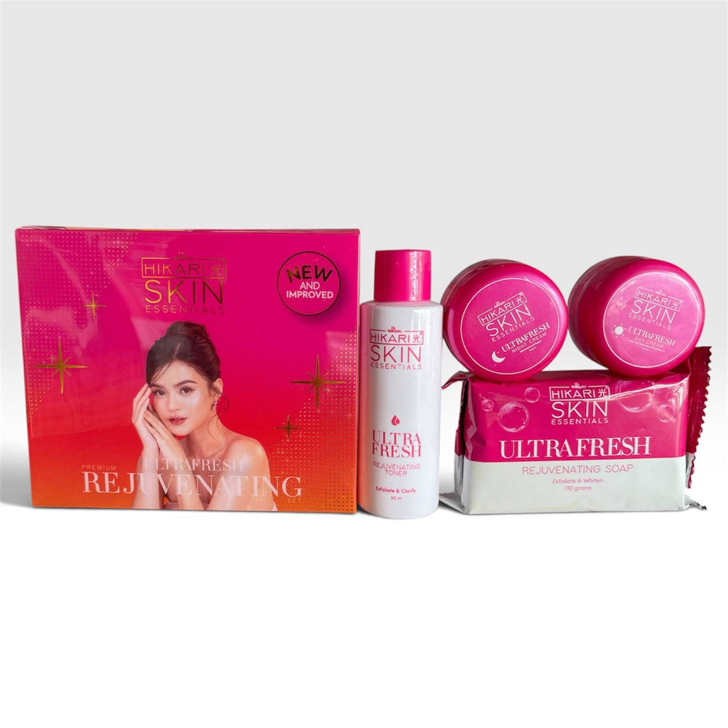 HIKARI SKIN ESSENTIALS Ultra White Rejuv Set