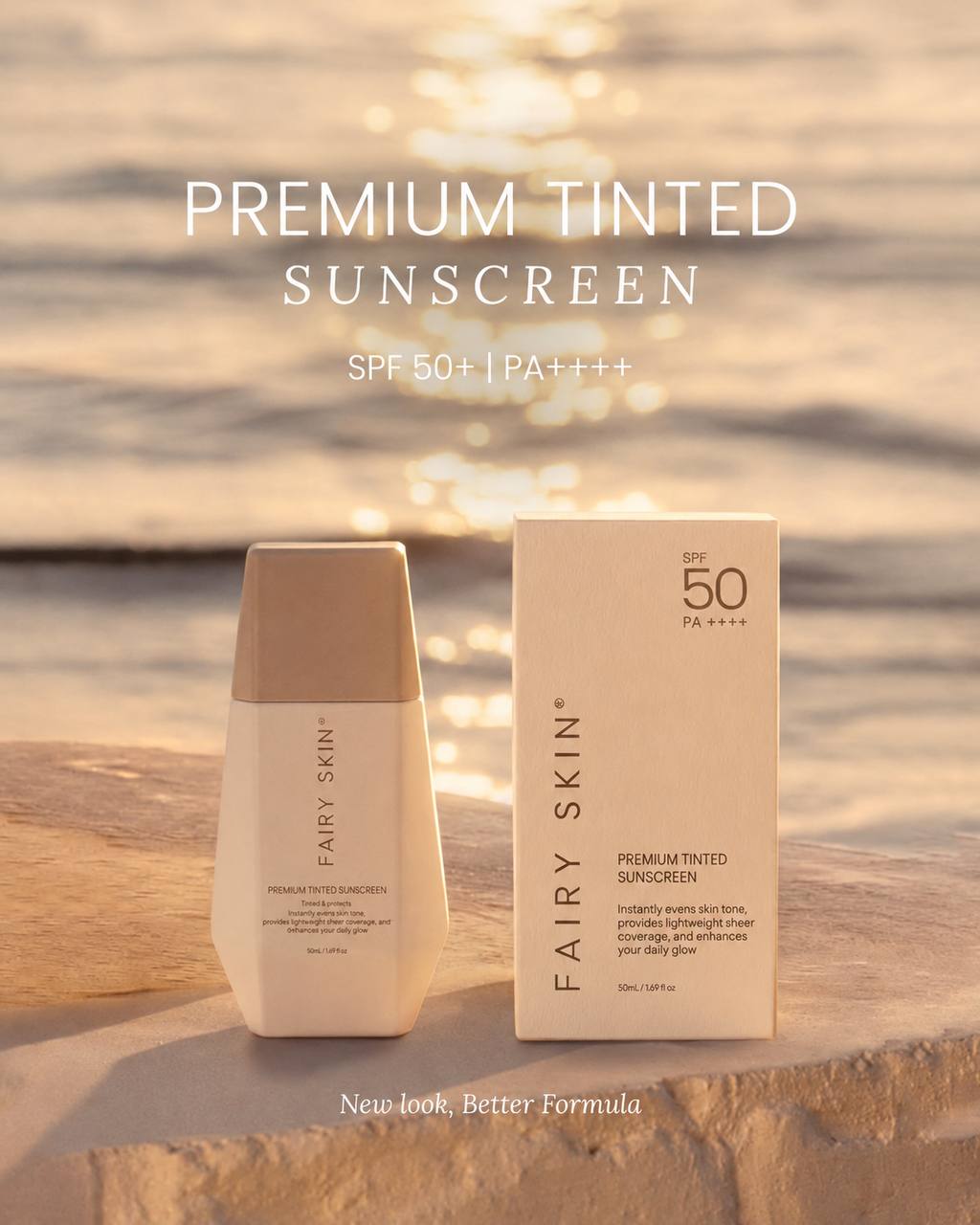 FAIRY SKIN Tinted Sunscreen-50g