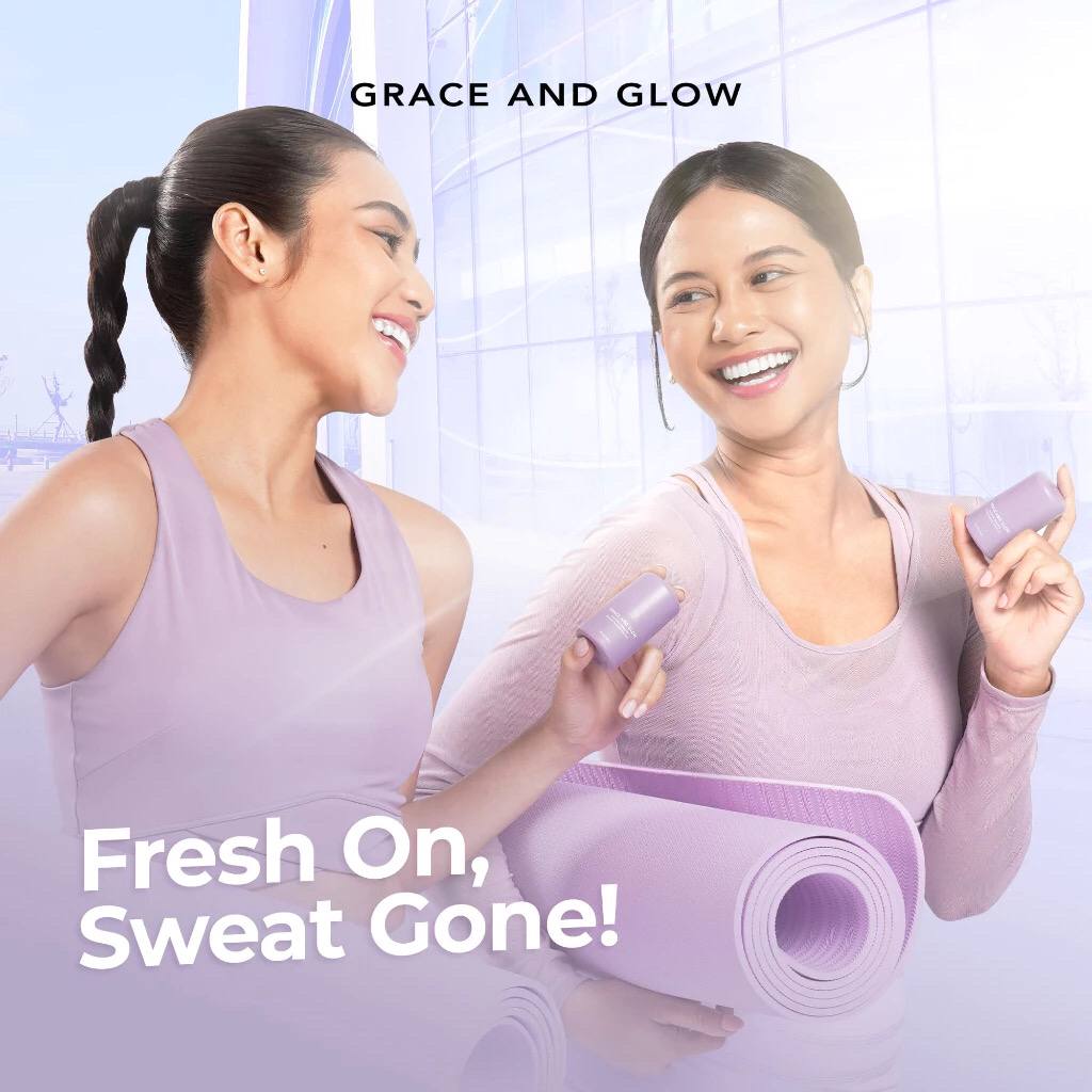Grace and Glow Invisible Smooth Antiperspirant Roll On