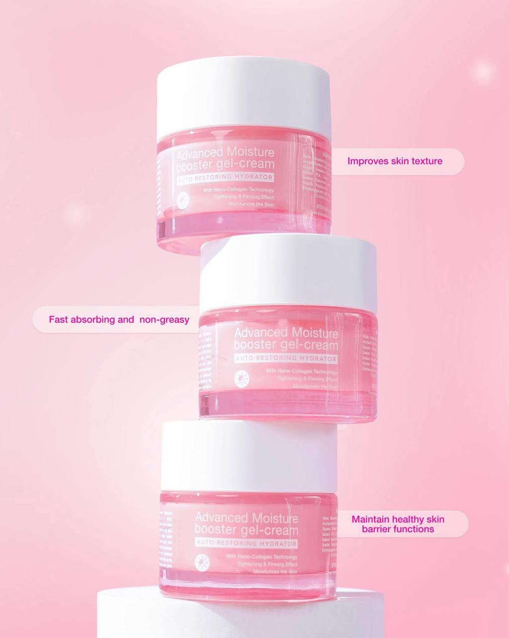 BRILLIANT SKIN Advanced Moisture Booster Gel-Cream 50g