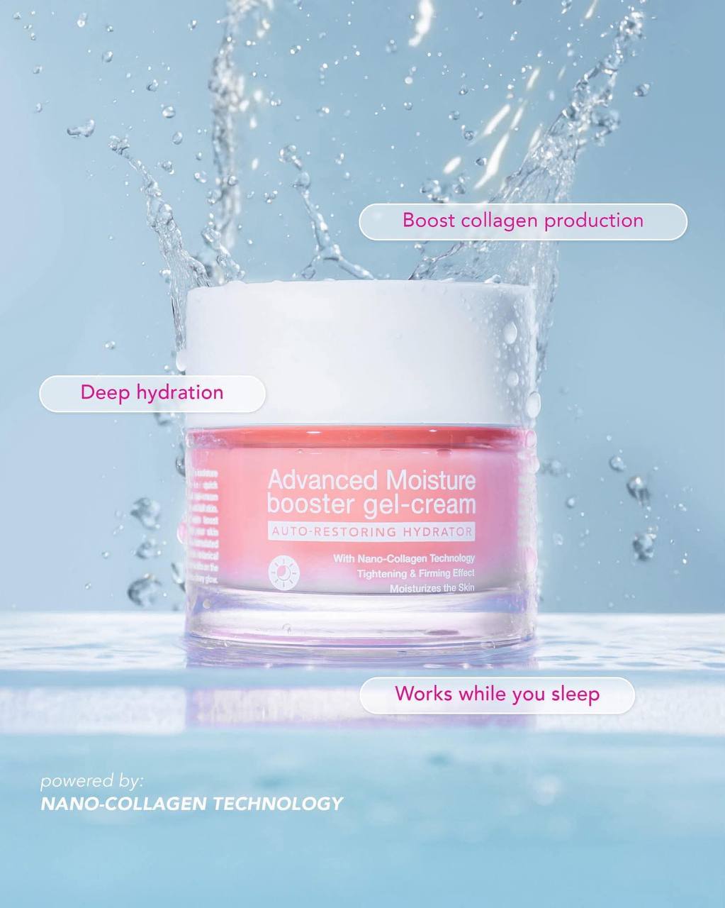 BRILLIANT SKIN Advanced Moisture Booster Gel-Cream 50g