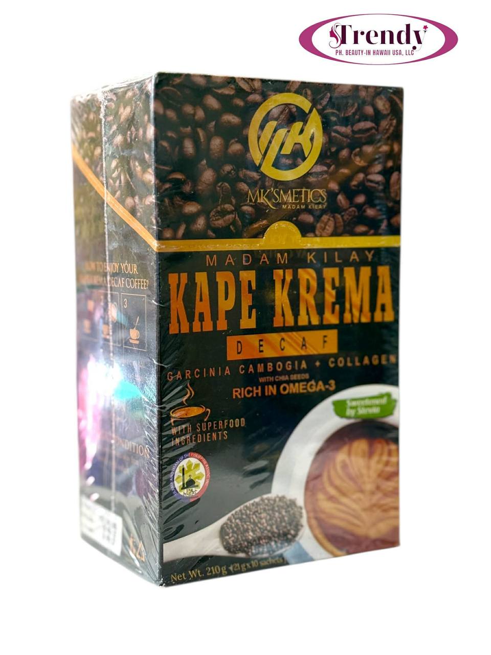 Madam Kilay Slimming K Coffee 10's