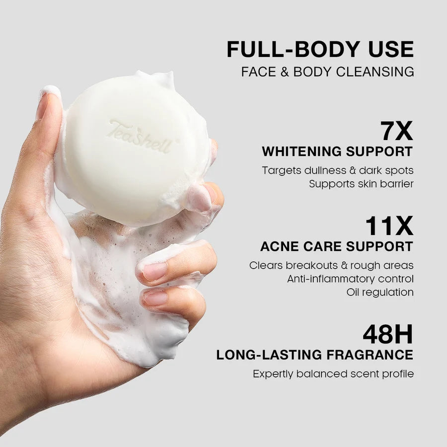Teashell Niacinamide Brightening Soap