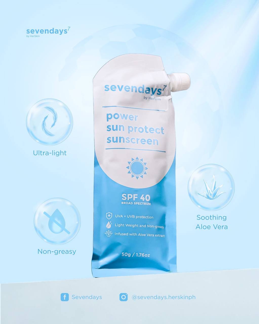 7 DAYS SunProtect 50g