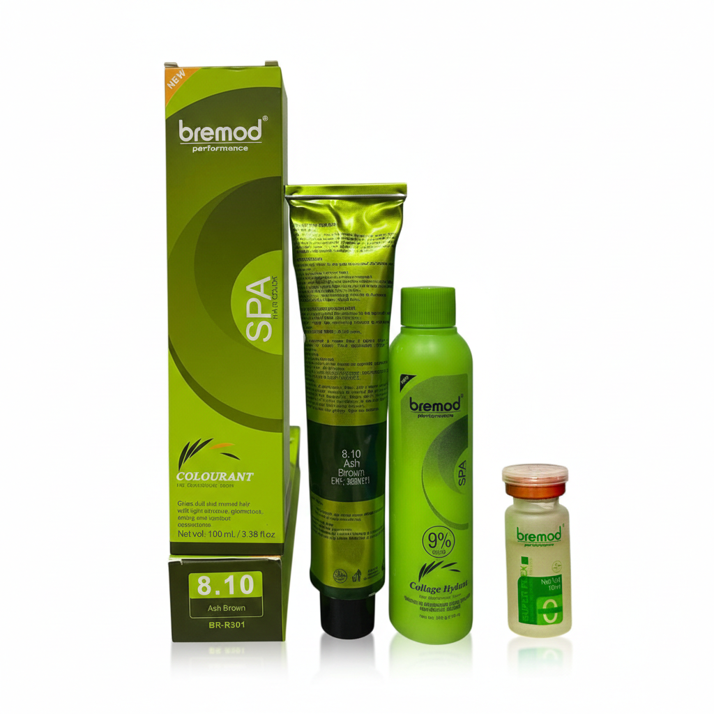 BREMOD Performance Bundle of 3 (Hair Color, Oxidizer, Super Flex Keratin)
