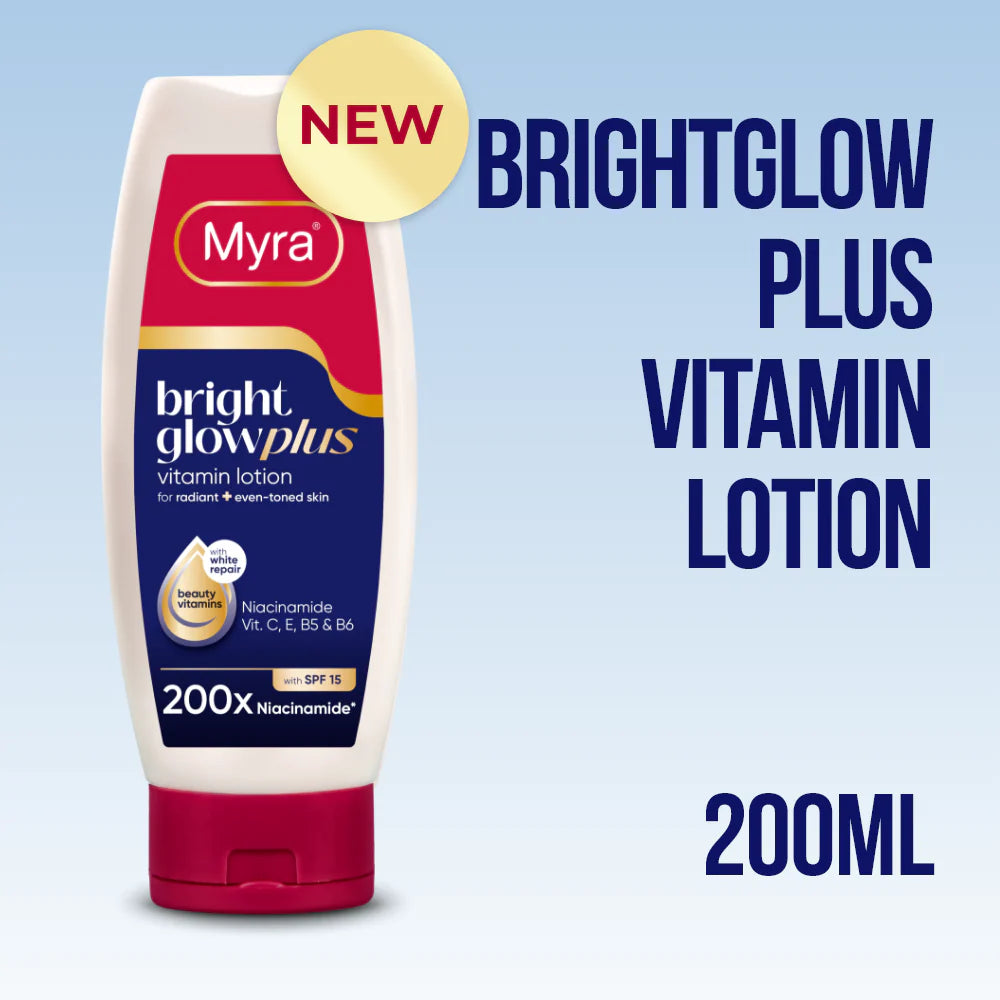 Myra BrightGlow Plus Vitamin Lotion 200ml