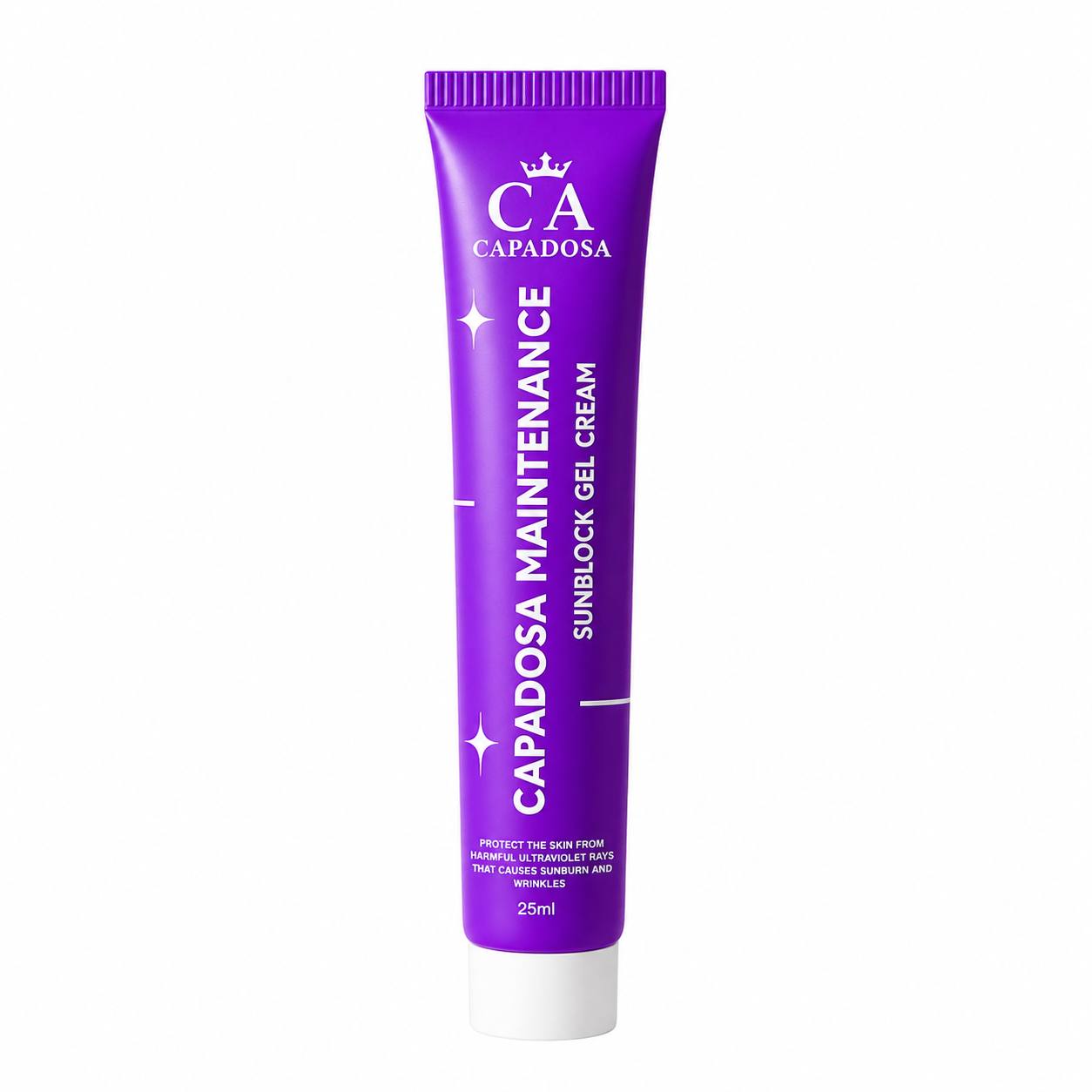 CAPADOSA Maintennance Sunblock Gel Cream SPF 50 25ml