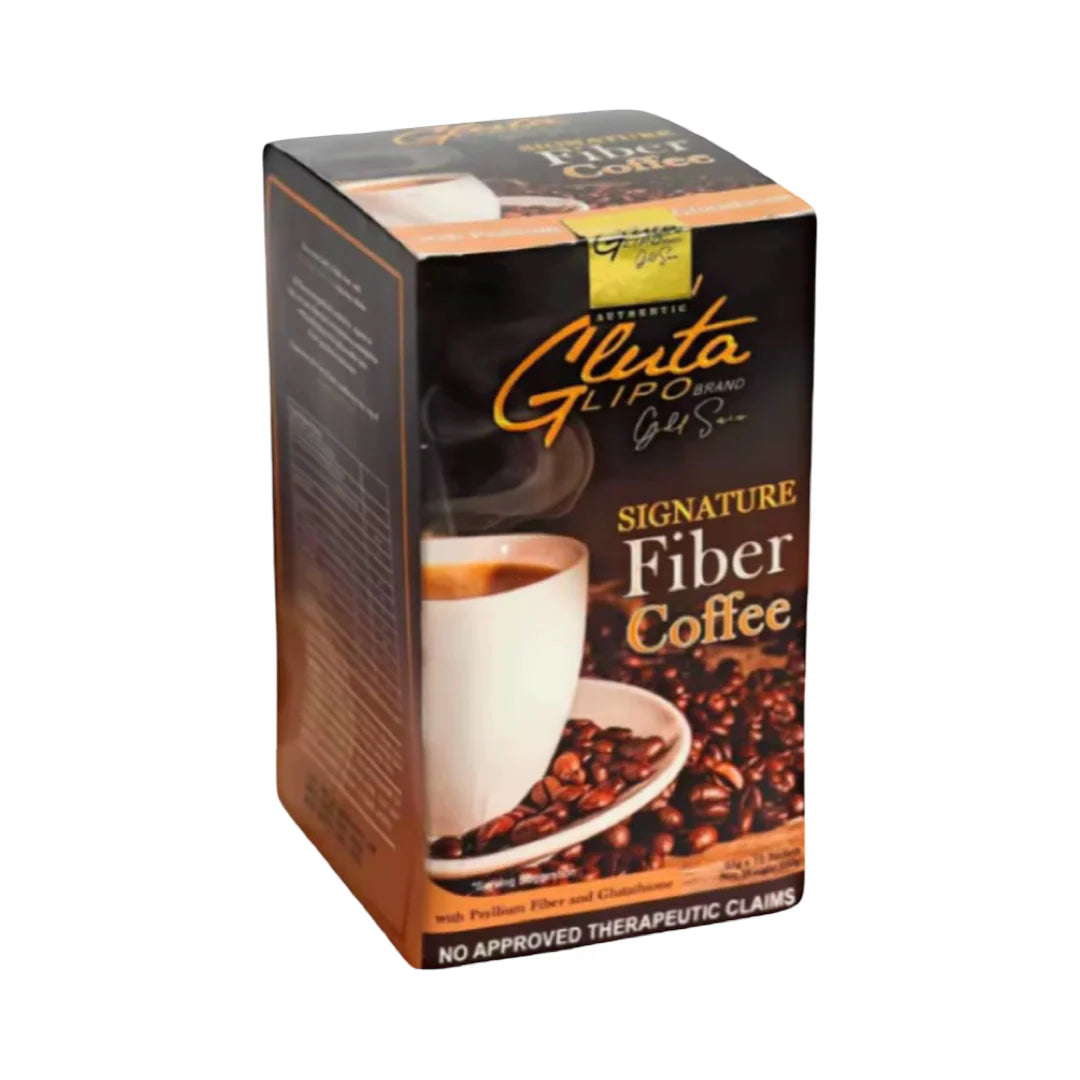 GLUTA LIPO Gold Series FIBER COFFEE