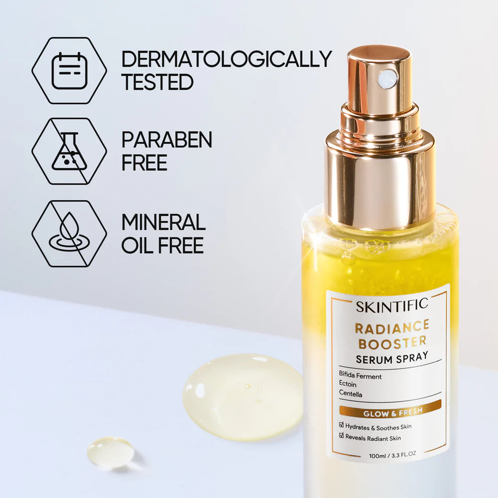 Skintific 3 in 1 Instant Glowing Radiance Booster Serum Spray 50ml