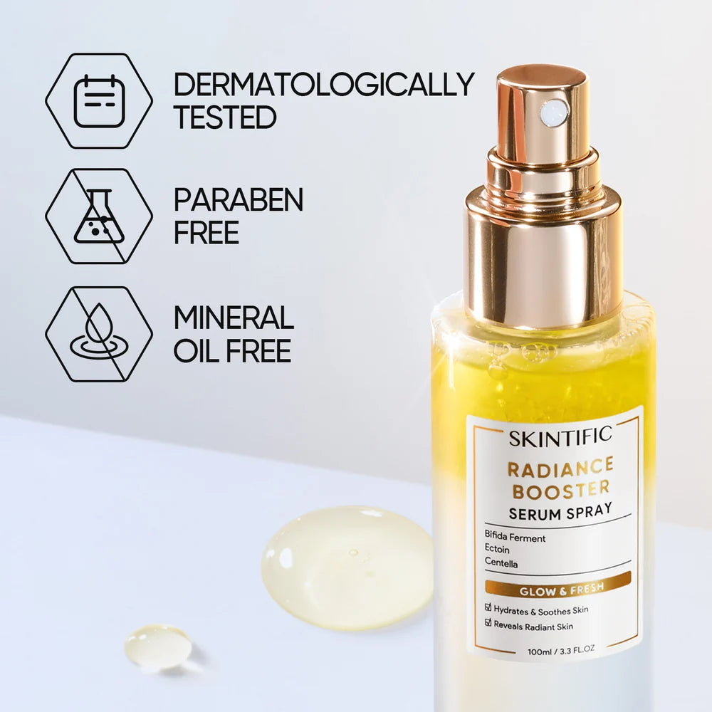 Skintific 3 in 1 Instant Glowing Radiance Booster Serum Spray 100ml