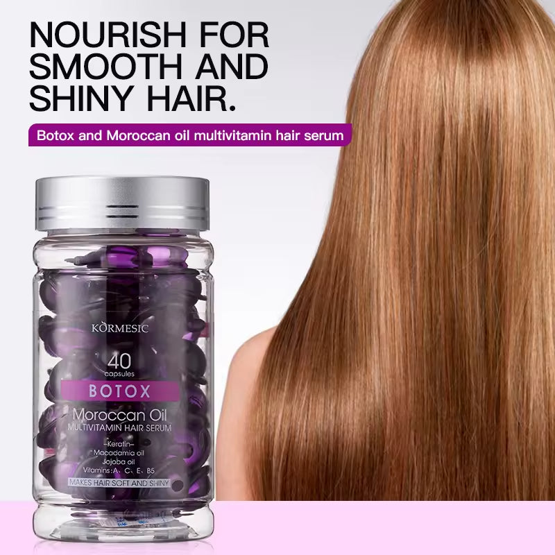 KORMESIC Botox Moroccan Multivitamin Hair Serum 40 capsules