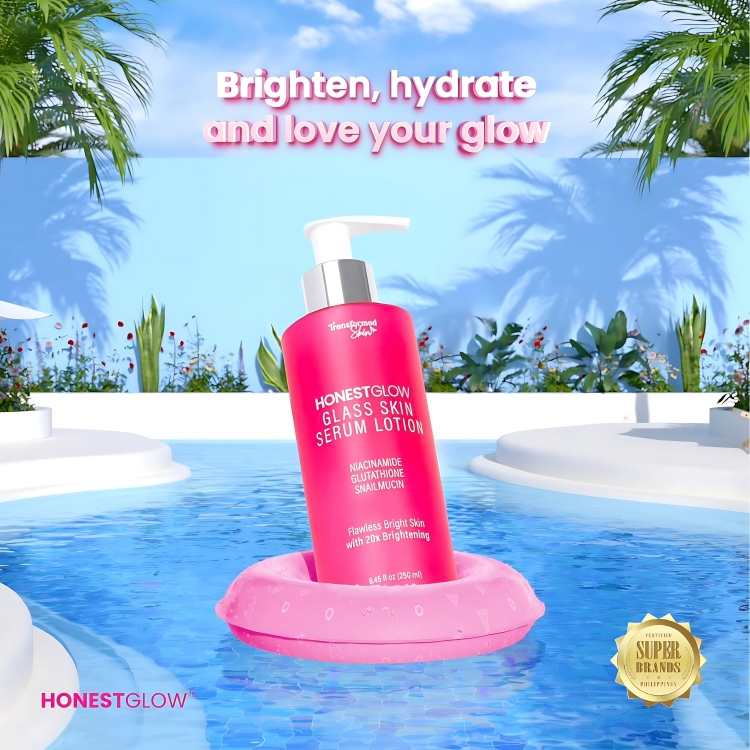 HONEST GLOW Glass Skin Serum Lotion 250ml