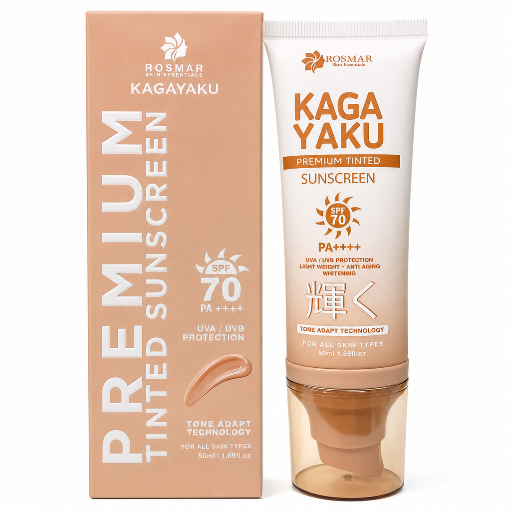 Rosmar Skin Essentials Kagayaku Premium Tinted Sunscreen - SPF 70 PA++++