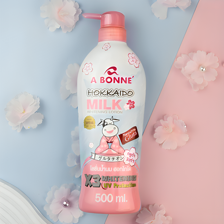 A BONNE Hokkaido Milk Whitening Lotion 500ml