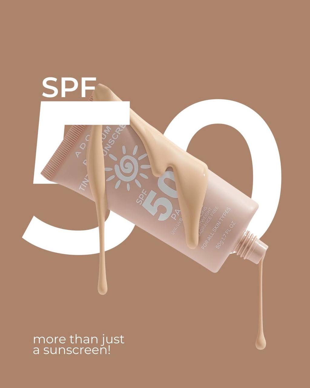 ADORN Premium Tinted Sunscreen 50g
