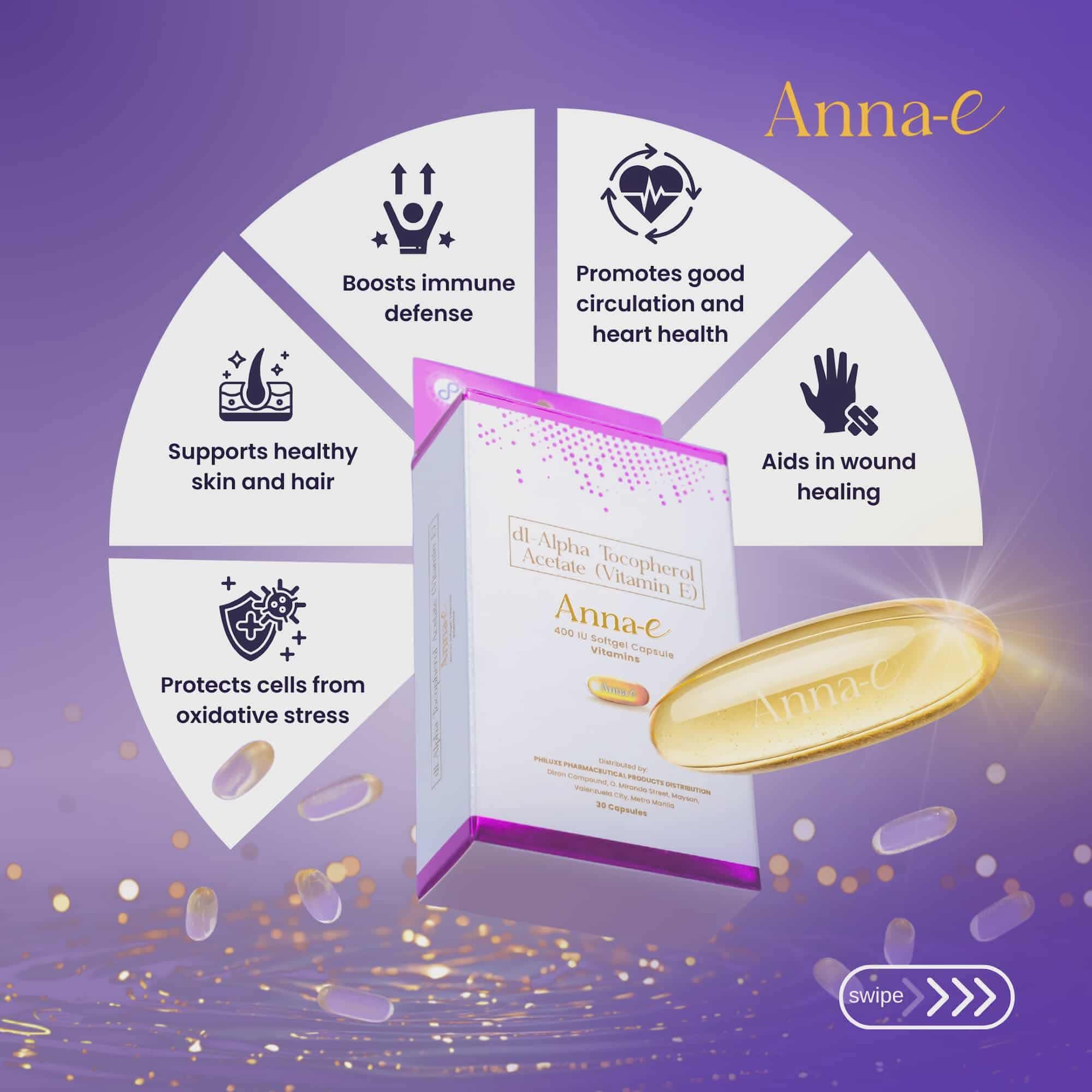ANNE MAGKAWAS Anna-E Vitamin 30 Capsules