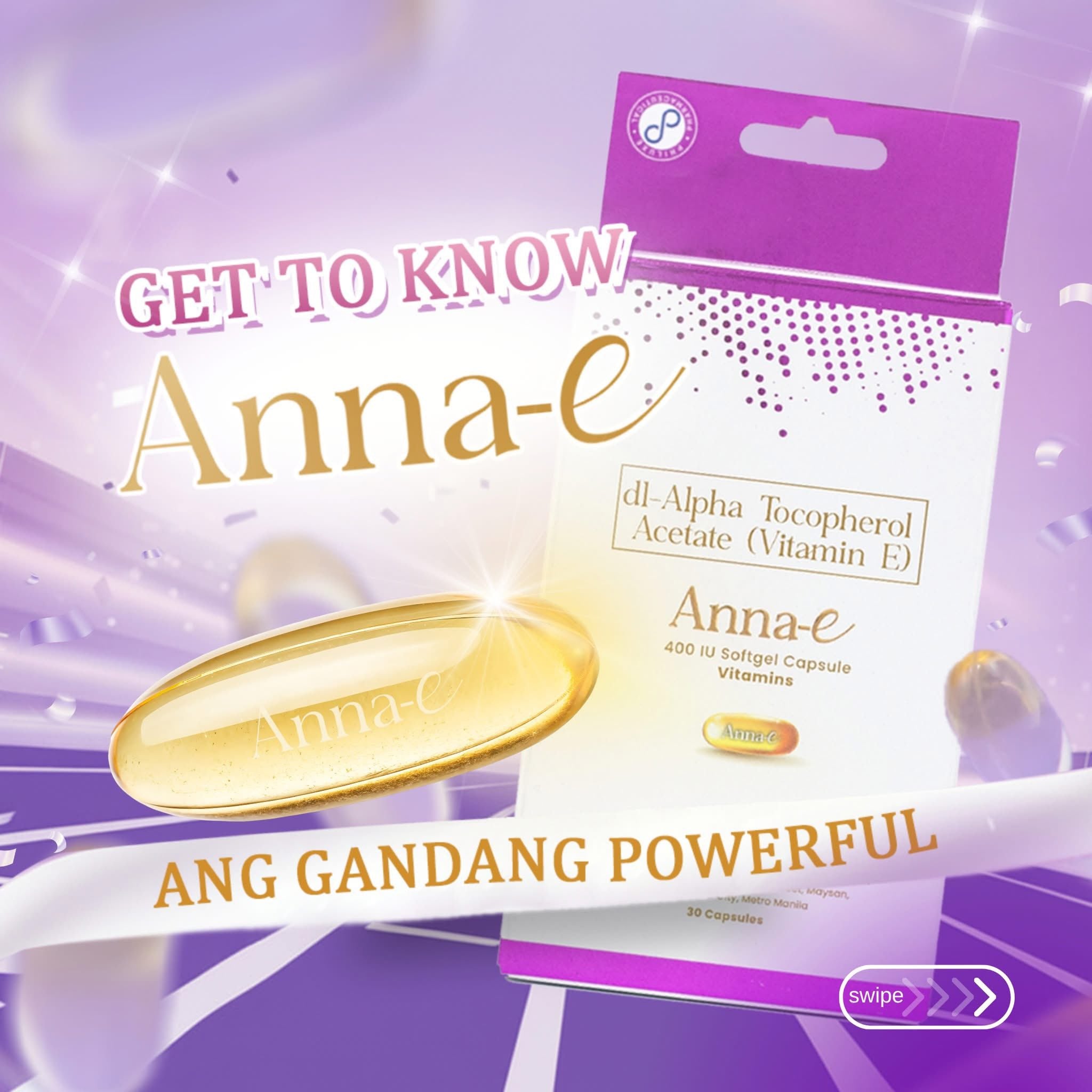 ANNE MAGKAWAS Anna-E Vitamin 30 Capsules