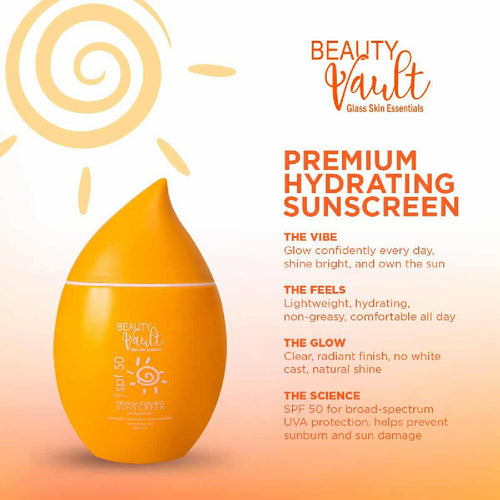 BEAUTY VAULT Premium  Hydrating Sunscreen Gel 50g