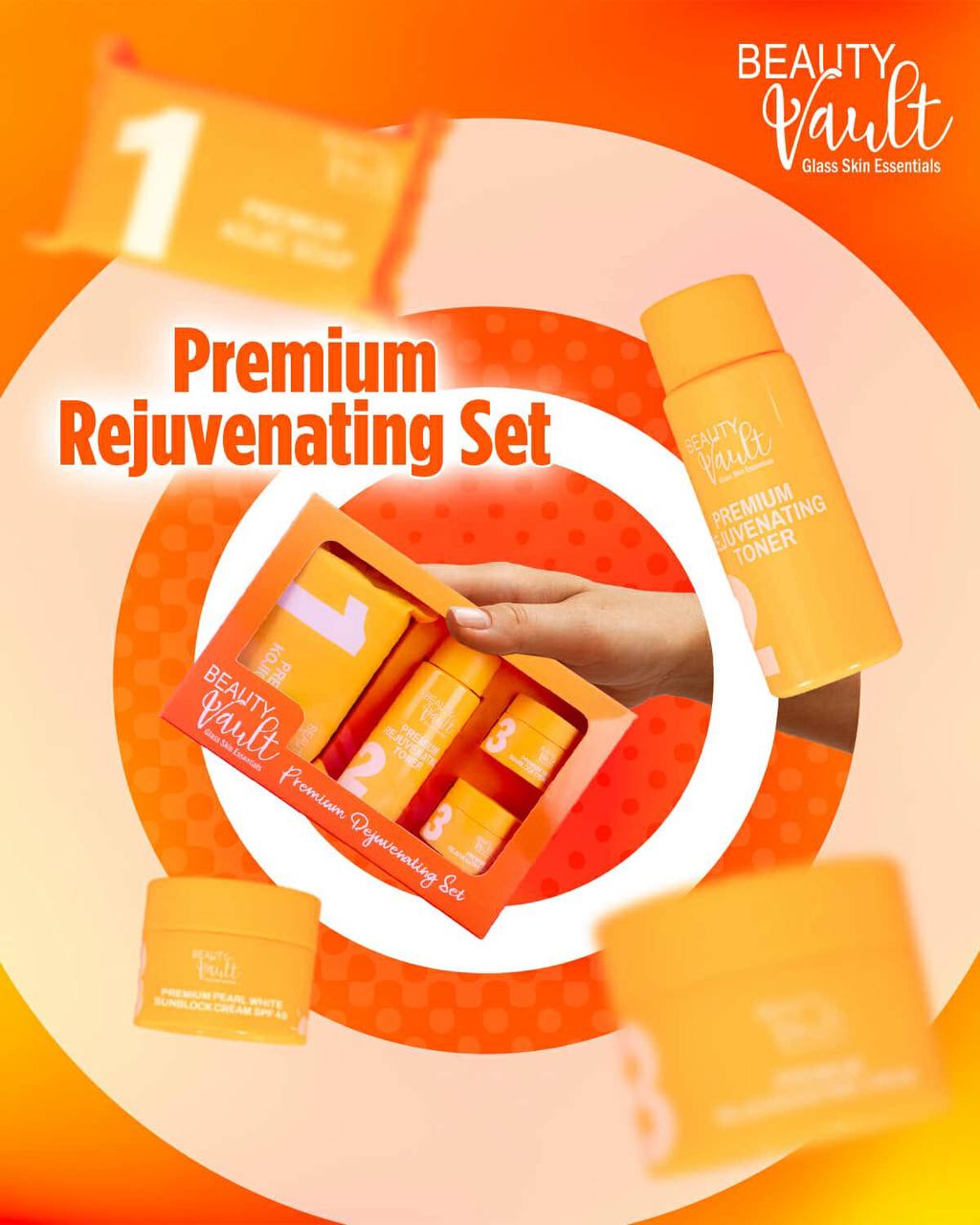 BEAUTY VAULT Premium Rejuvenating Set