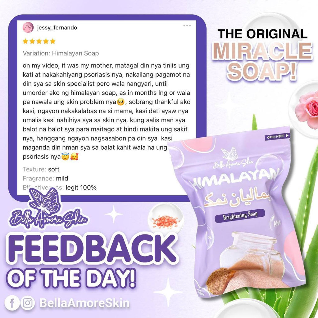 BELLA AMORE SKIN Himalayan Brightening Soap
