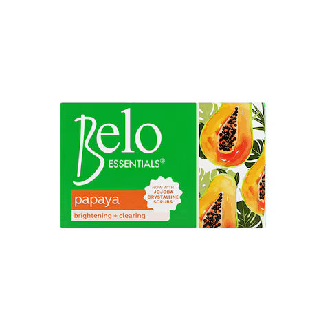 Belo Essentials Papaya Bar Soap 135g