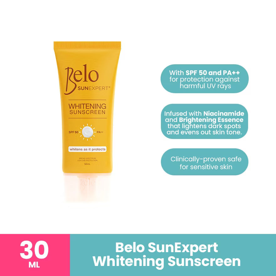 BELO Sunexpert Whitening Sunscreen SPF50 PA++ 30ML