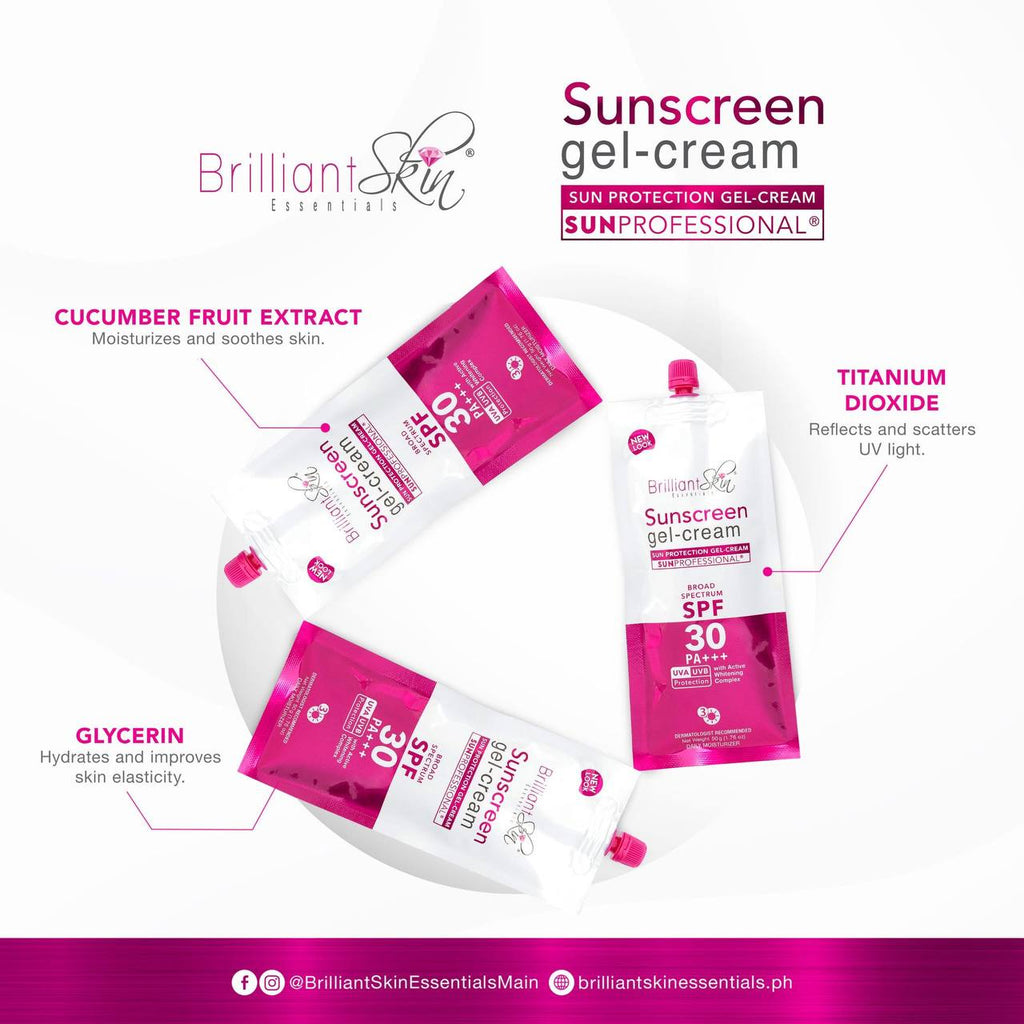 BRILLIANT SKIN ESSENTIALS Sunscreen Gel-Cream SPF 30 PA +++