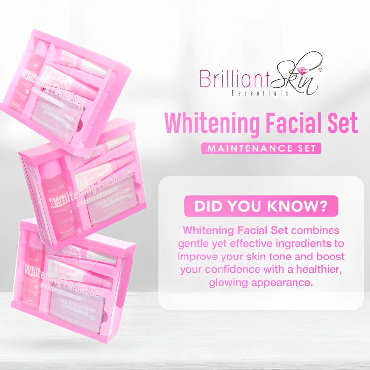 BRILLIANT SKIN ESSENTIALS Whitening Facial Set