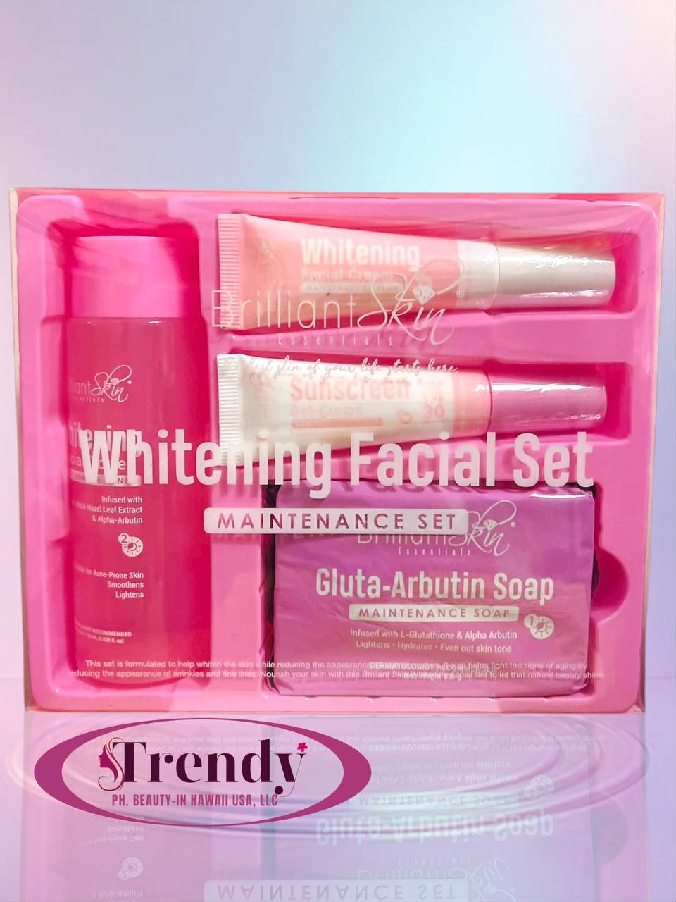 BRILLIANT SKIN ESSENTIALS Whitening Facial Set