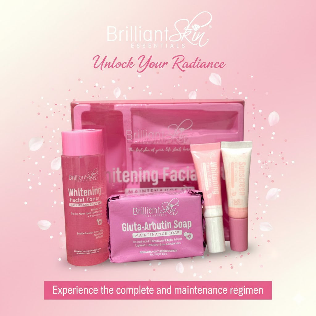 BRILLIANT SKIN ESSENTIALS Whitening Facial Set
