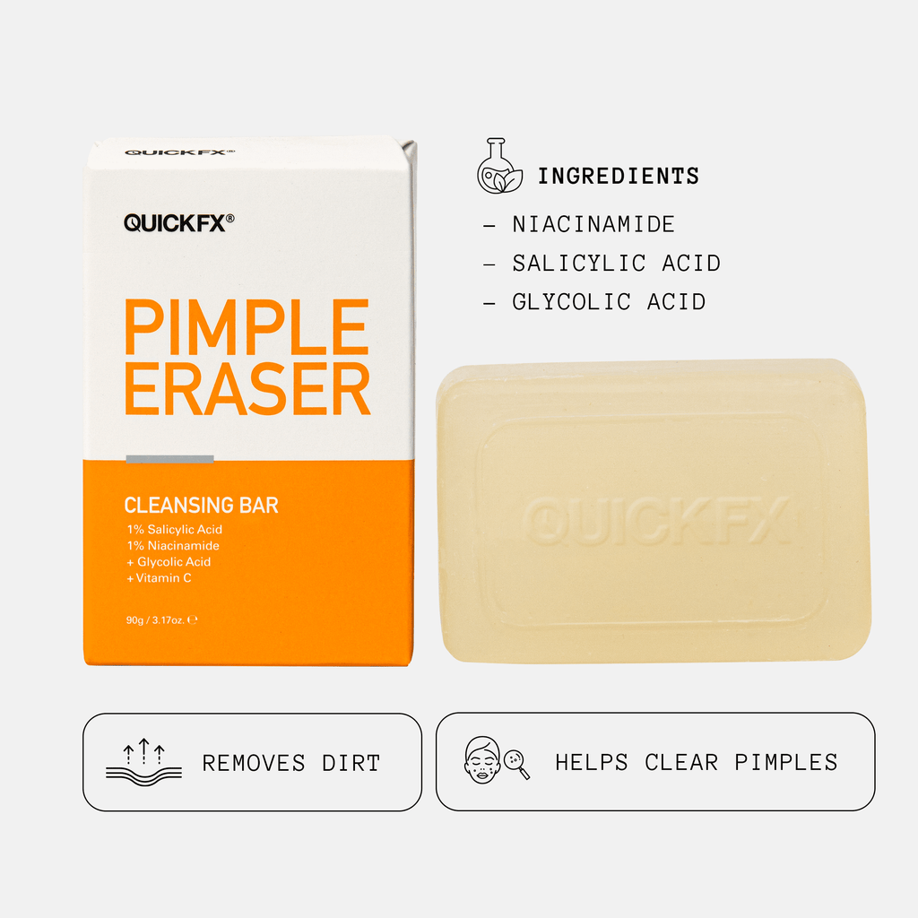 QUICKFX Pimple Eraser Cleansing Bar 90g