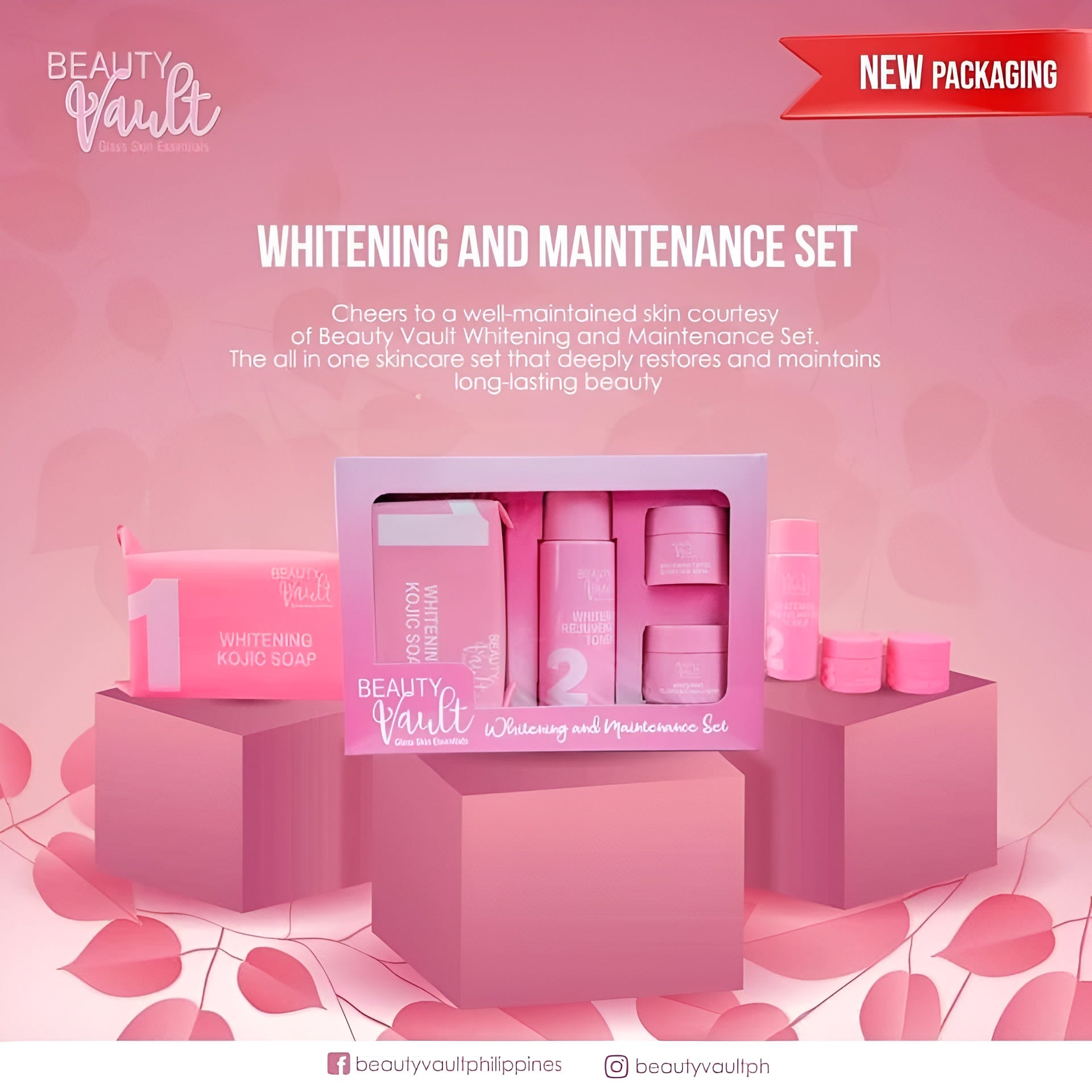 BEAUTY VAULT White*ing Maintenance Set