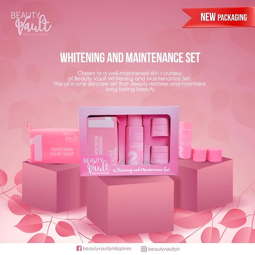 BEAUTY VAULT White*ing Maintenance Set