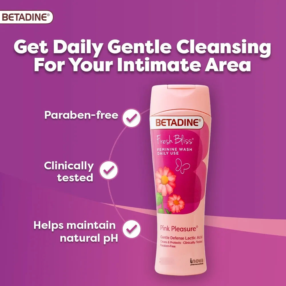 Betadine Fresh Bliss Pink Pleasure 150ml