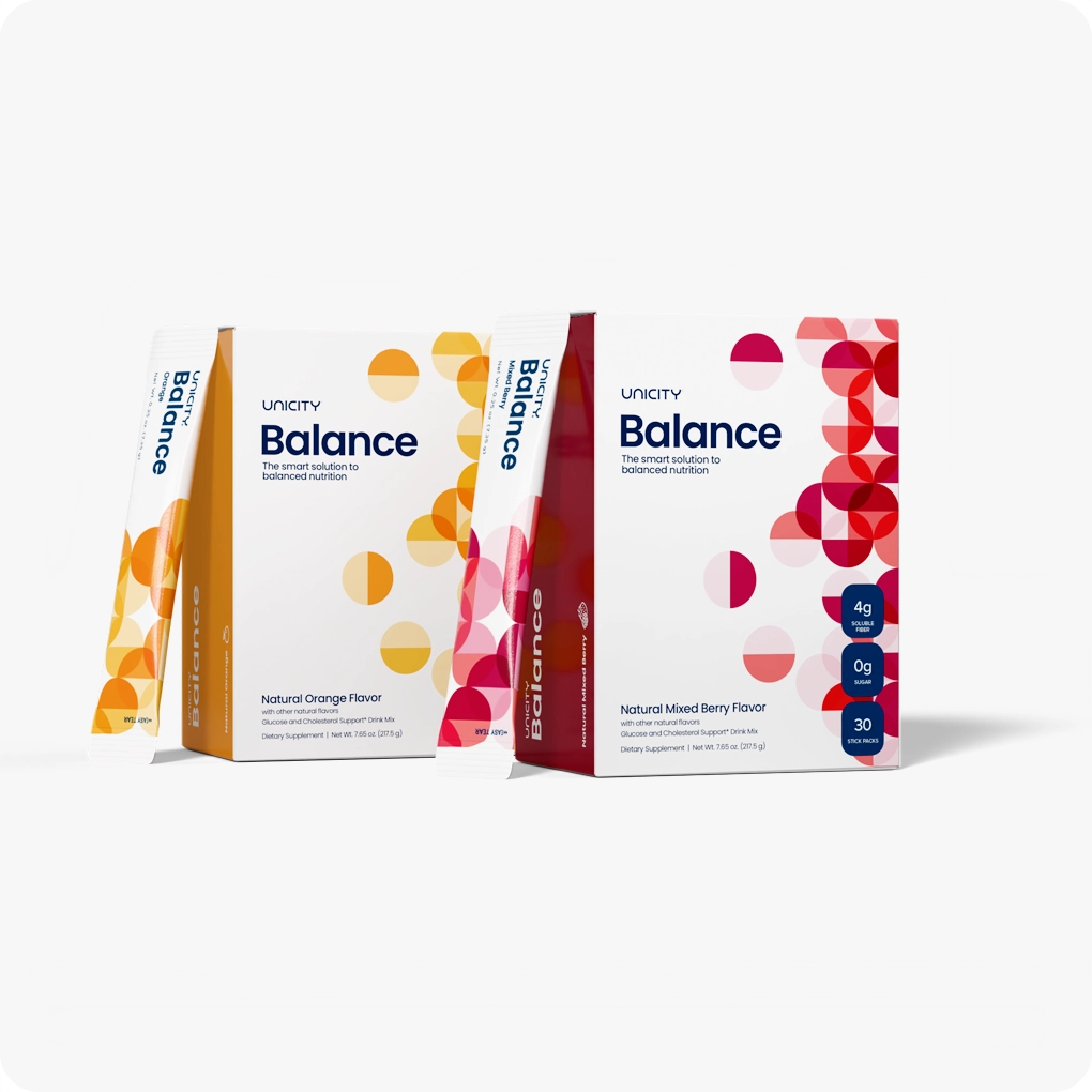 Unicity Balance - Mixed Berry & Orange Flavor