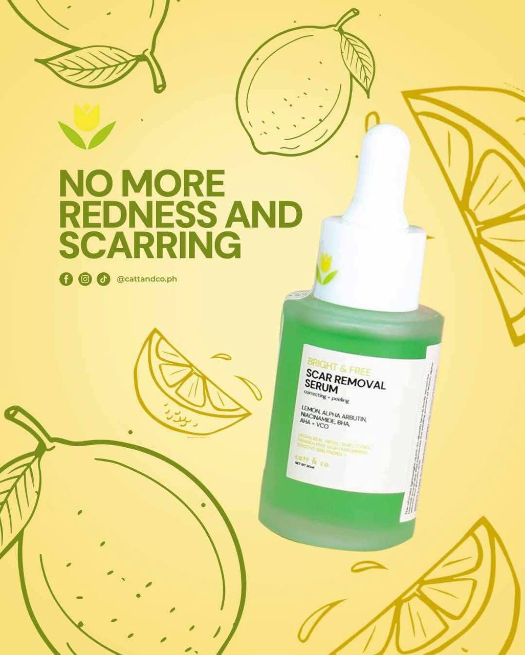CATT & CO. Scar Removal Serum 30ml