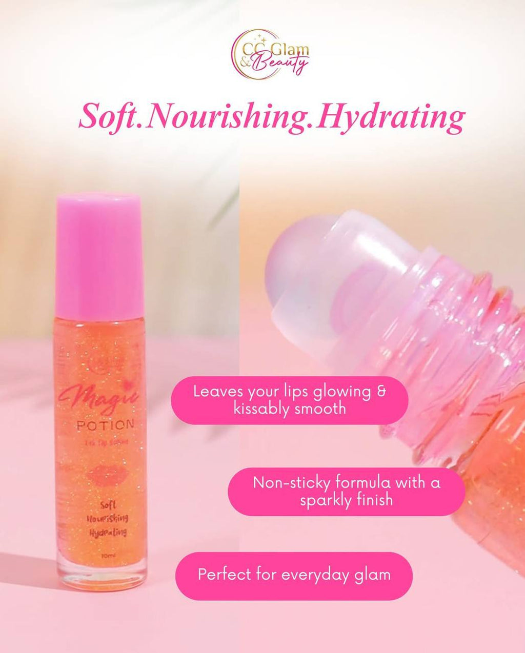 CC GLAM AND BEAUTY Magic Potion Lip Serum