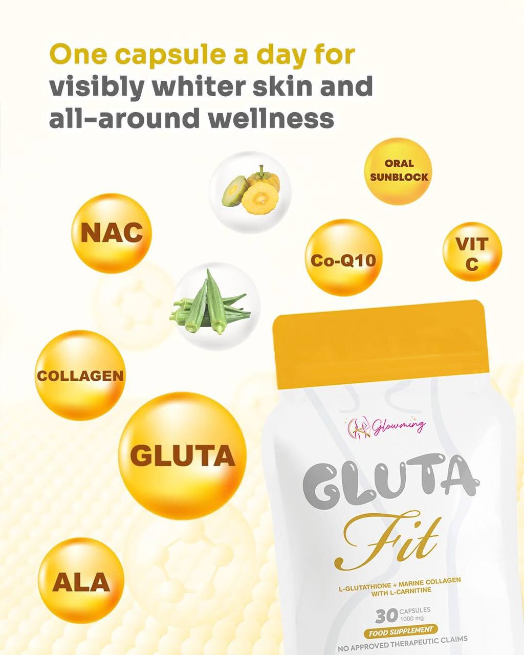 CC Glowming Gluta Fit Capsule -30 capsules