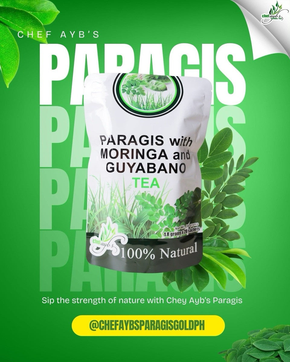 CHEF AYBS Paragis with Moringa and Guyabano Tea