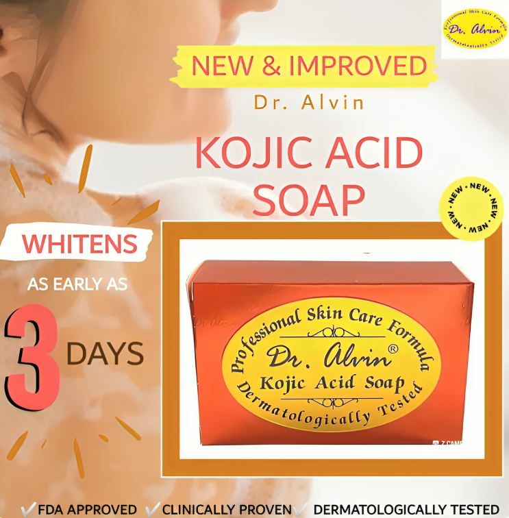 DR. ALVIN Kojic Acid Soap
