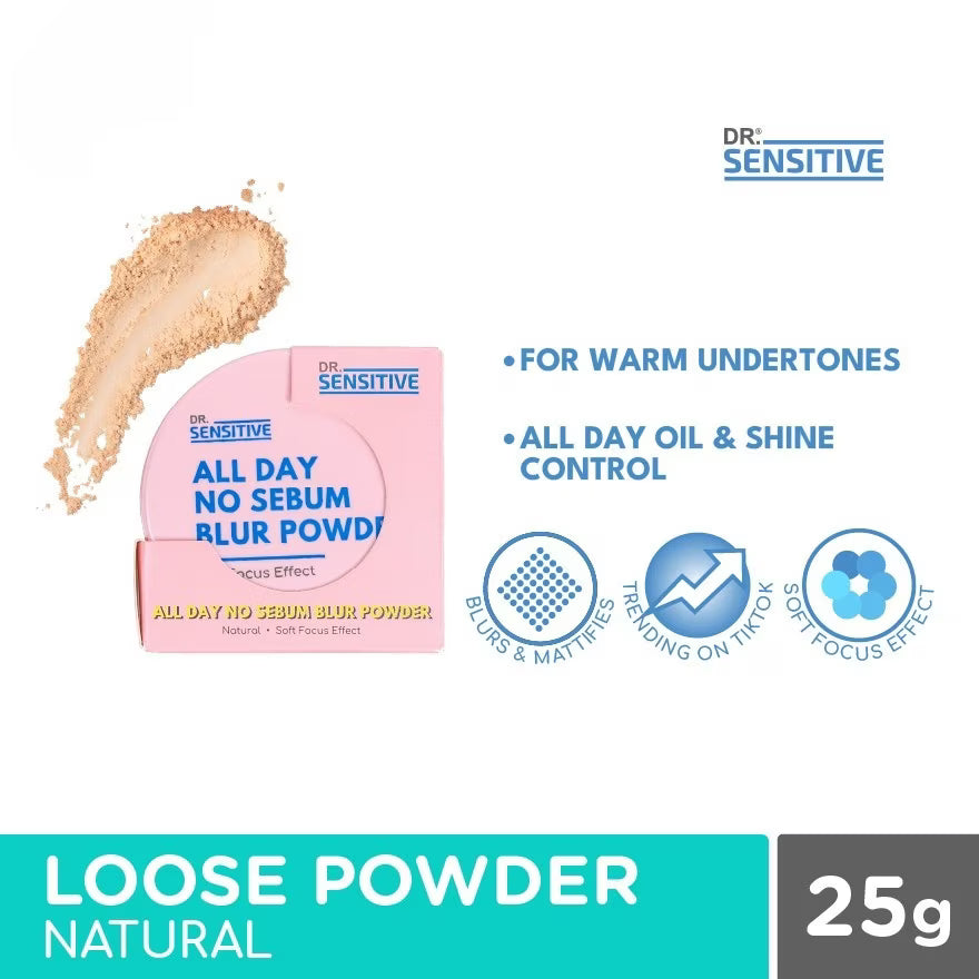 DR. SENSITIVE All Day No Sebum Blur Powder 25g
