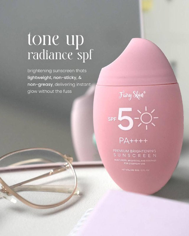 FAIRY SKIN Sunscreen Premium Brightening SPF 50