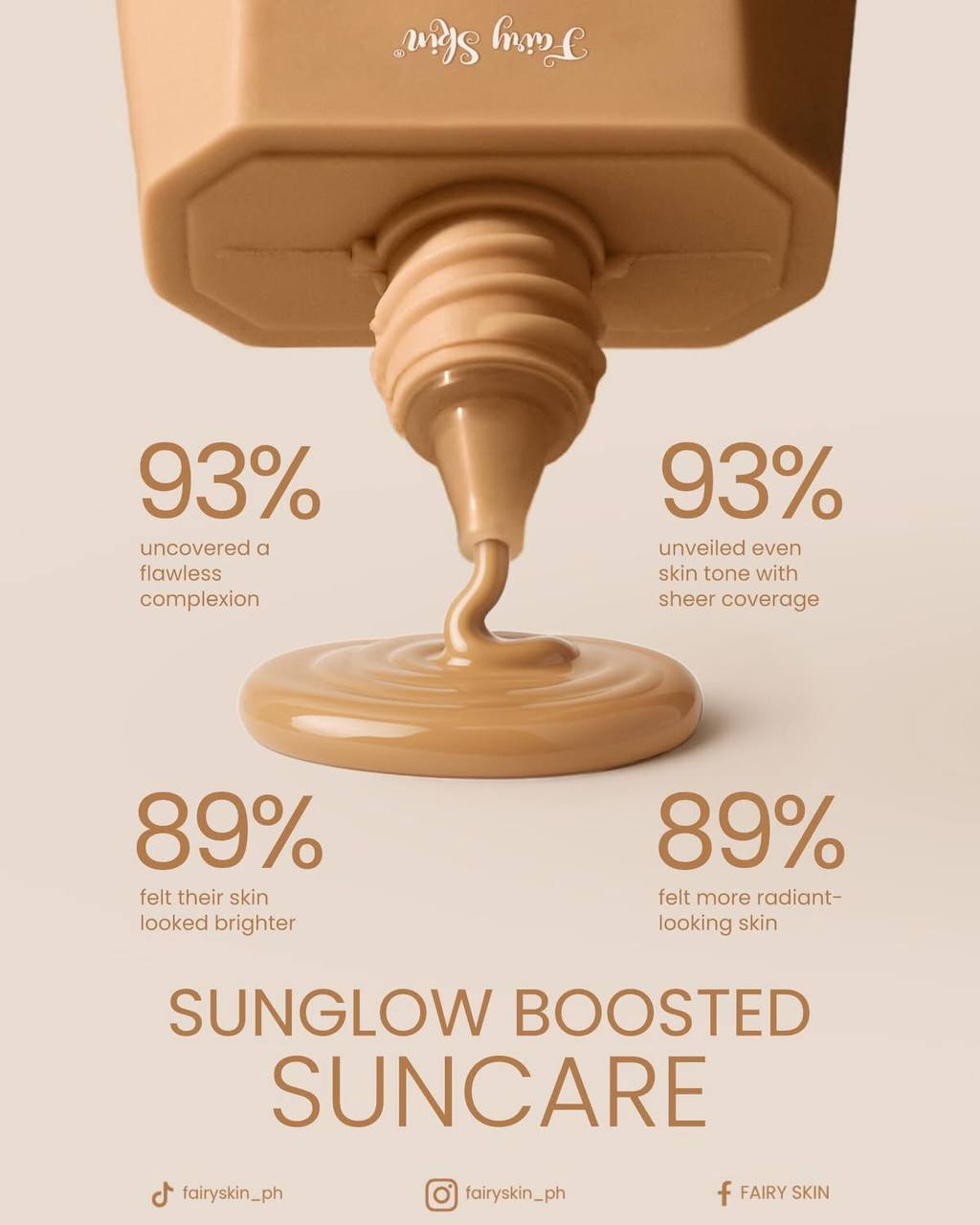 FAIRY SKIN Tinted Sunscreen-50g