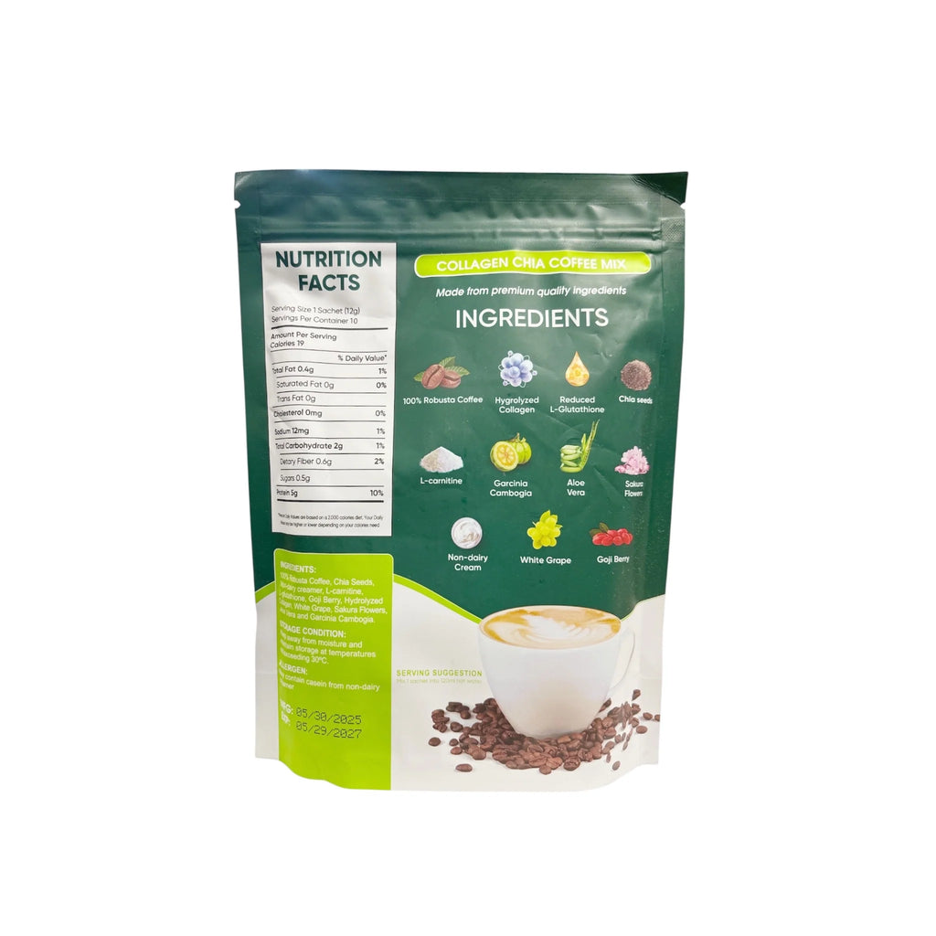 FITGUM Collagen Chia Coffee