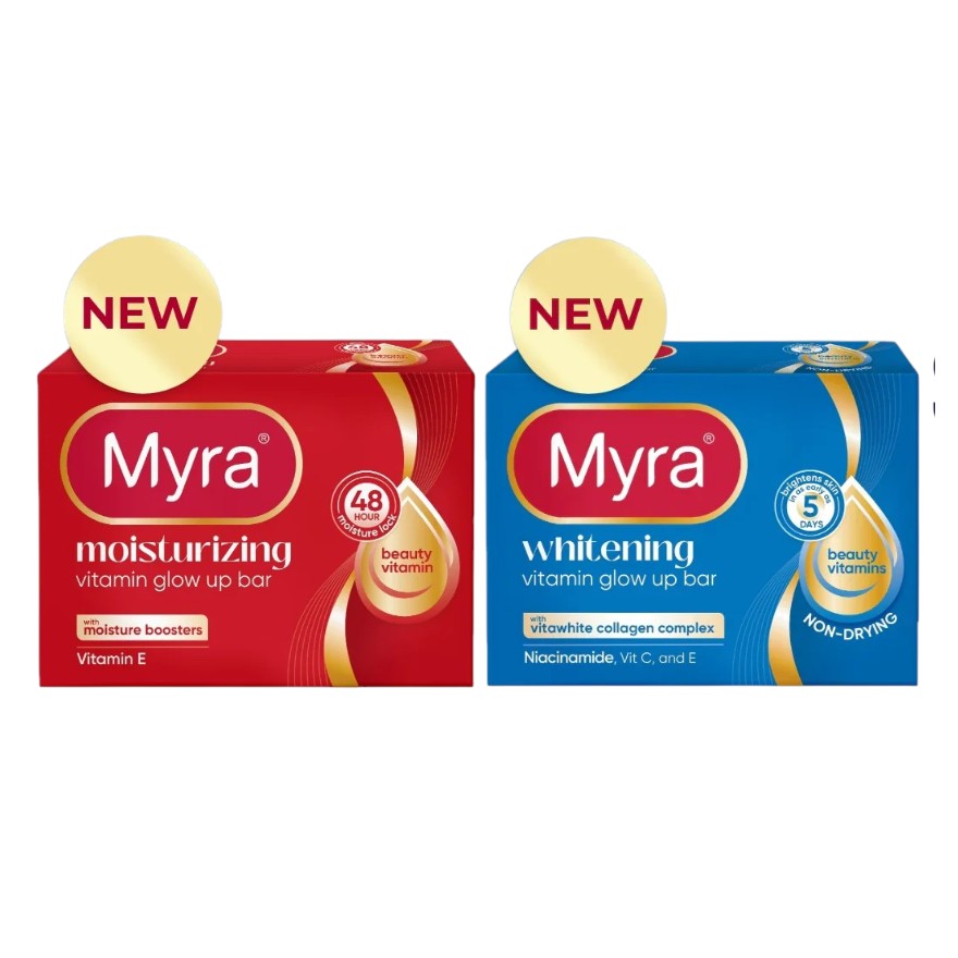 MYRA Whitening & Moisturizing Glow Up Bar 90g