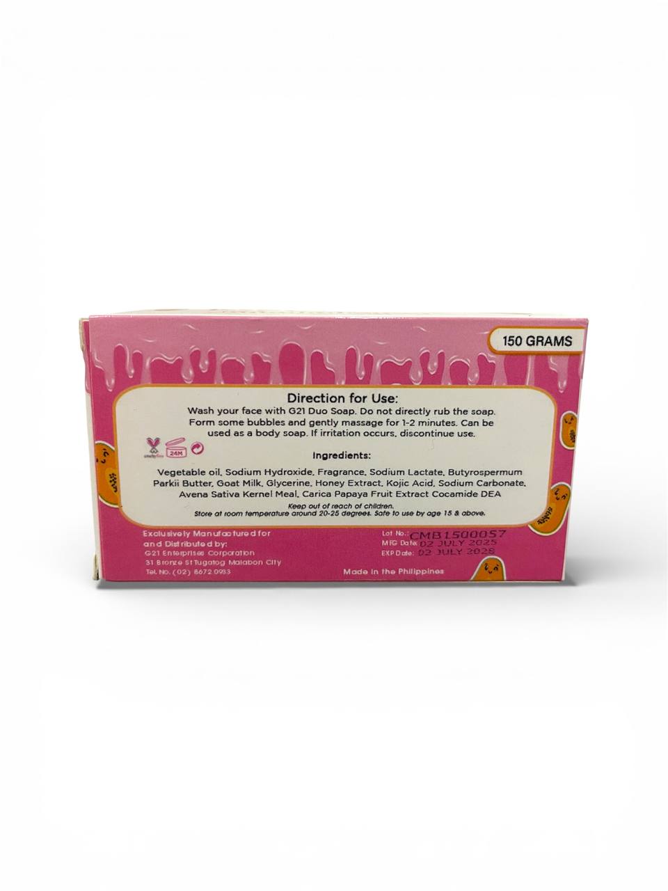 G21 Kojic Oatmeal Soap