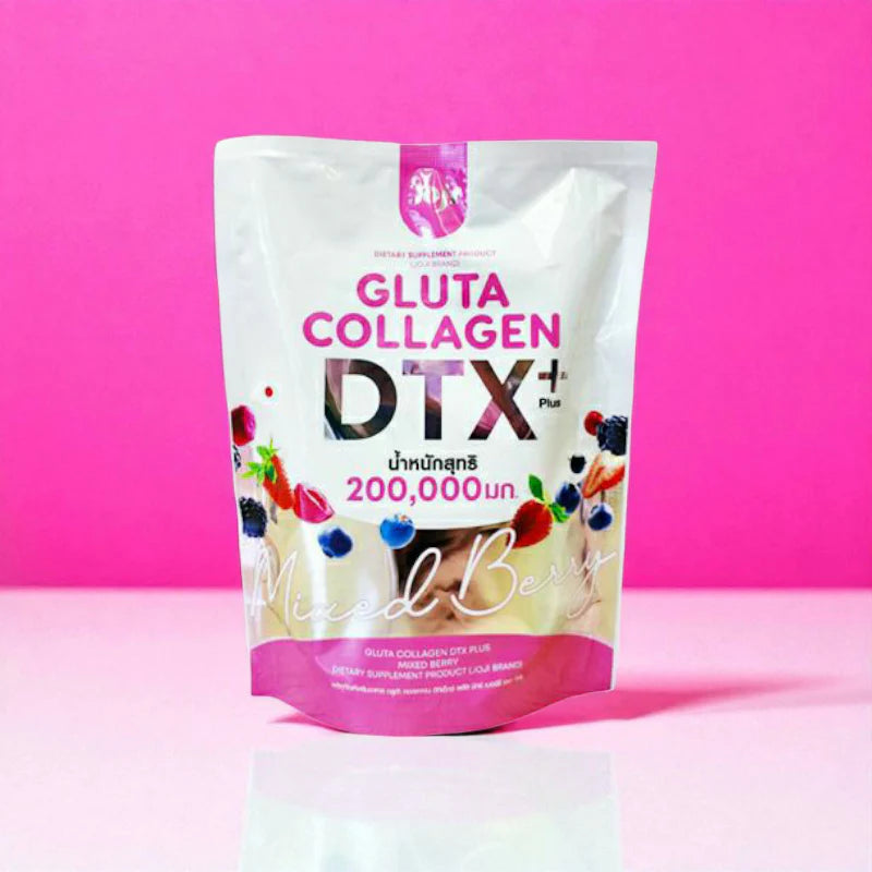 GLUTA COLLAGEN DTX Plus Mixed Berry Drink Mix