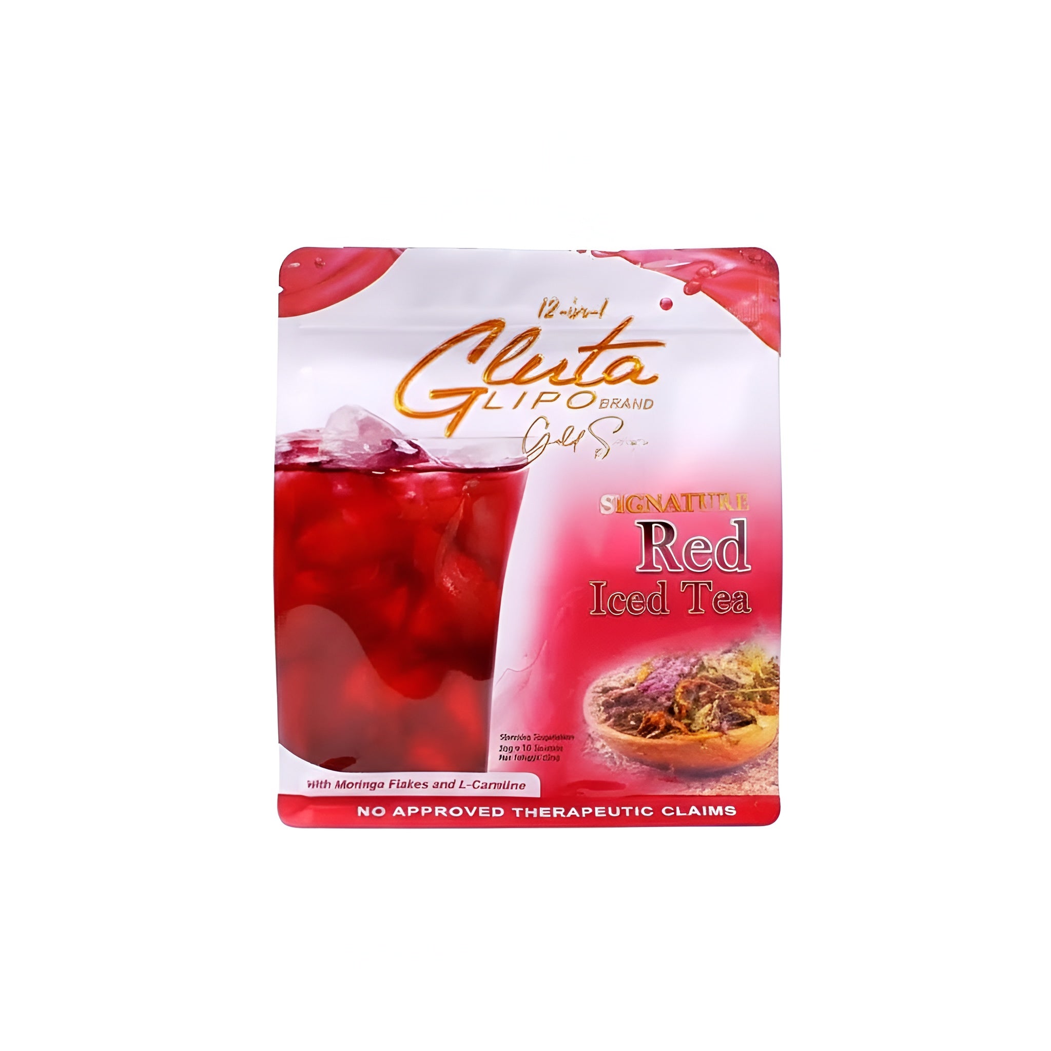 GLUTA LIPO Gold Series Red Ice Tea