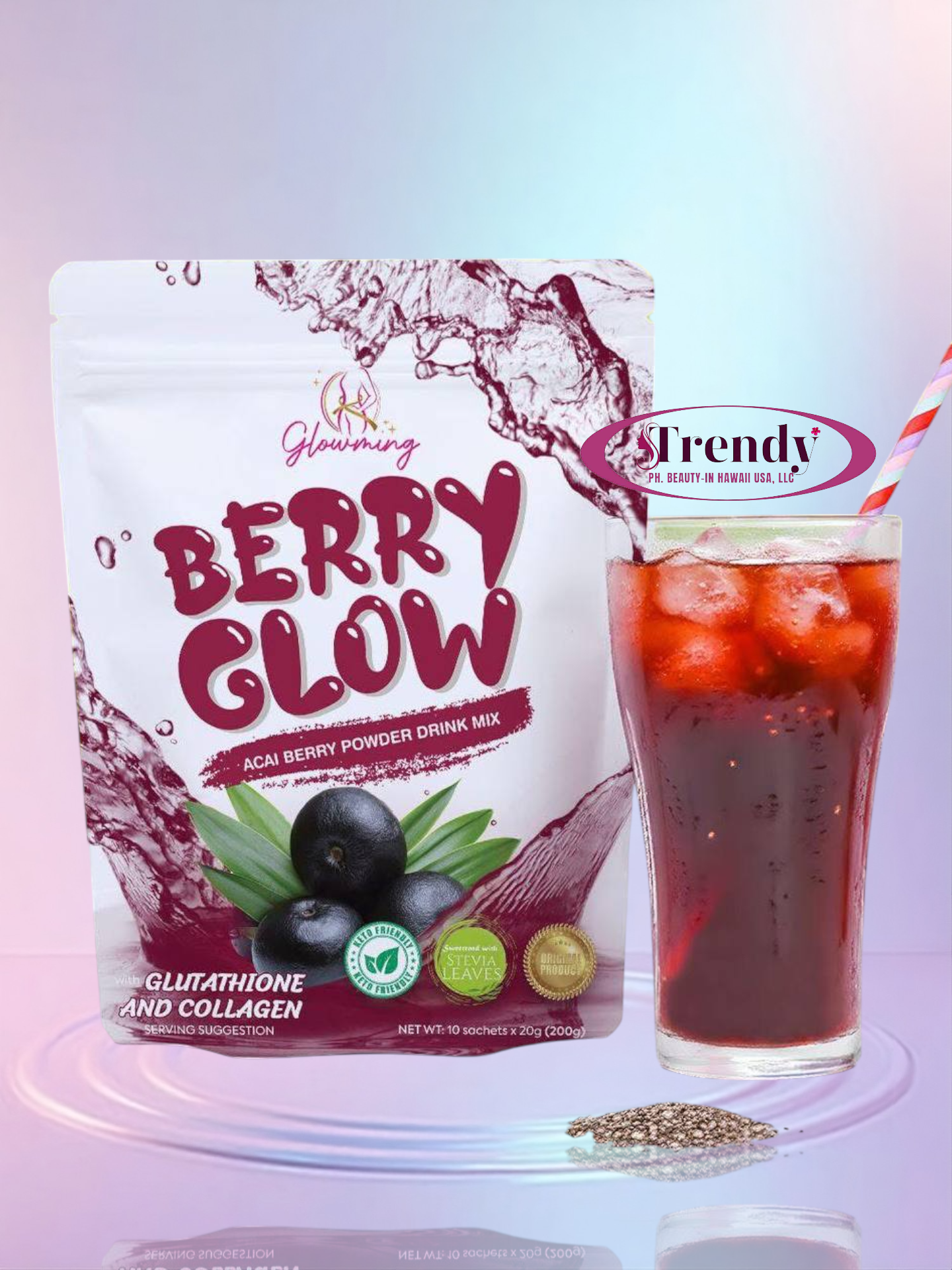 CC Glowming Beauty Drinks with Glutathione and Collagen