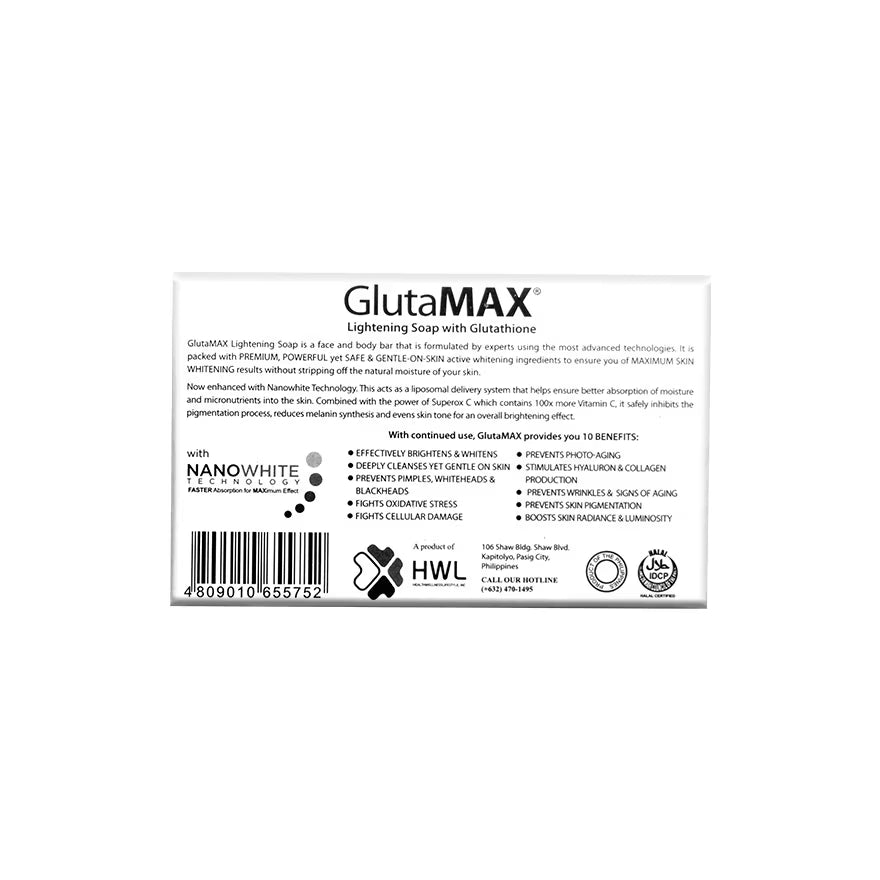 GLUTAMAX Lightening Soap With Glutathione 135g